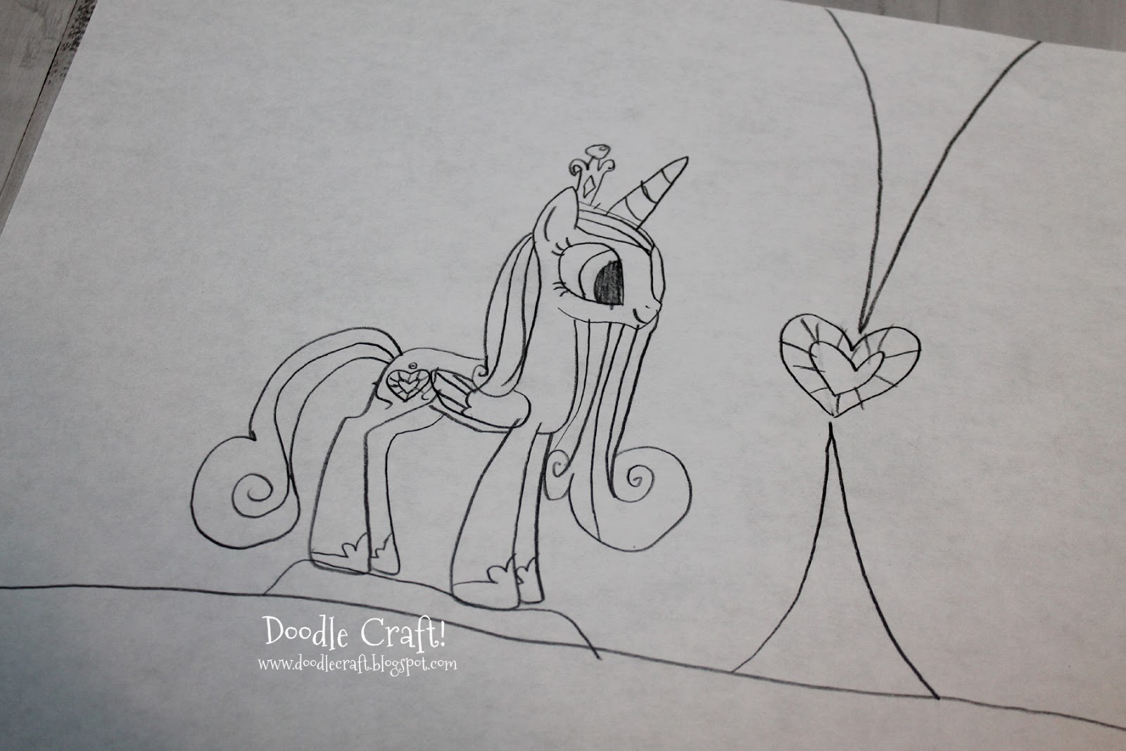 How To Draw My Little Pony Princess Cadence