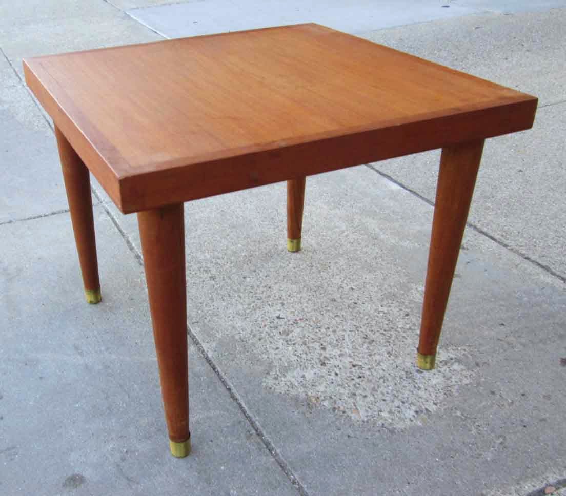 UHURU FURNITURE & COLLECTIBLES SOLD Vintage Teak End Table 30