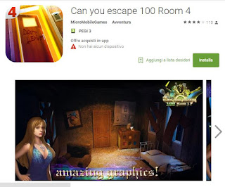 Soluzioni Can you escape 100 Room 4 di tutti i livelli