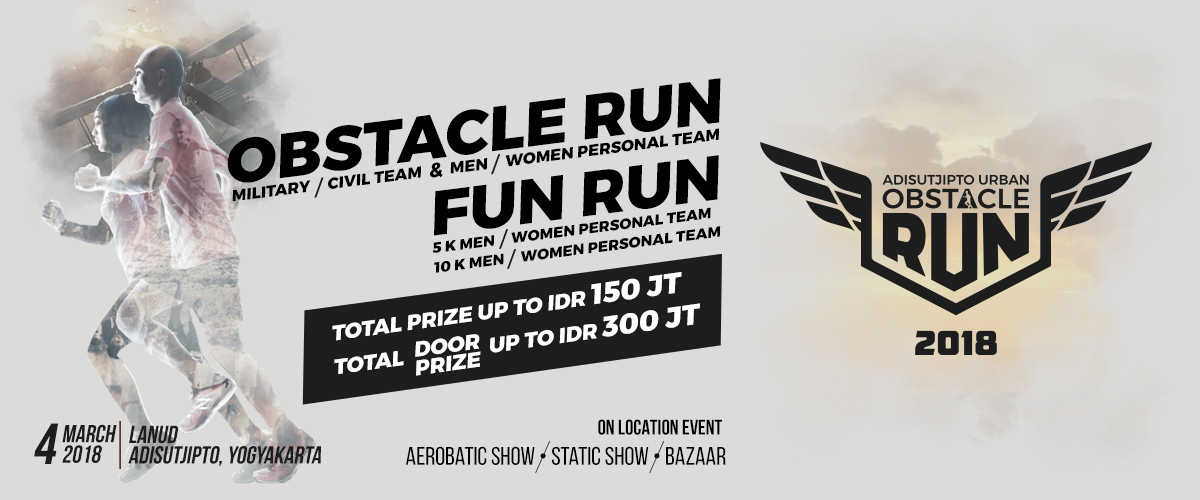 🔍 Adisutjipto Urban Obstacle Run • 2018 Adisutjipto Urban Obstacle Run • 2018