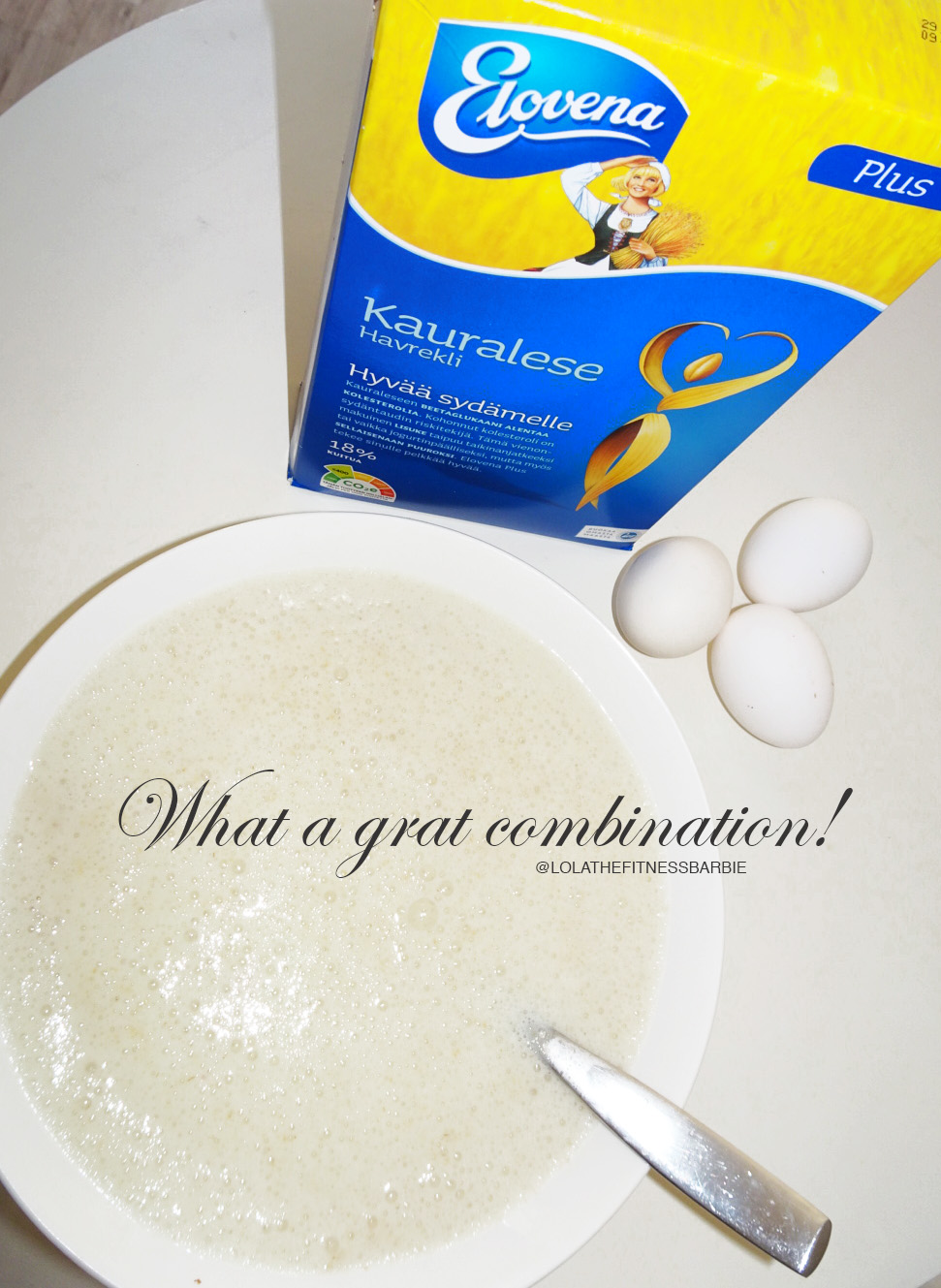 OATMEAL PROTEIN PUDDING WITH VALIO AND ELOVENA Fitness & Lifestyle