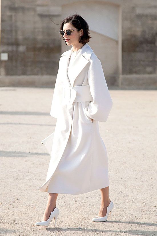 Winter White Fashion Trend Miss Rich
