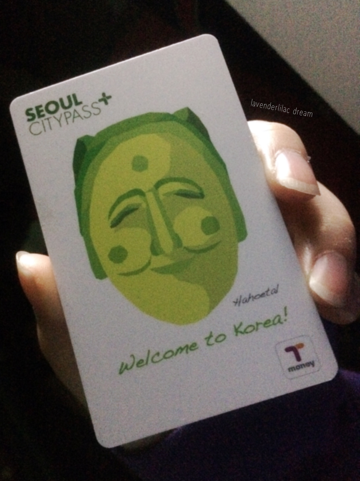 Seoul South Korea T Money Card