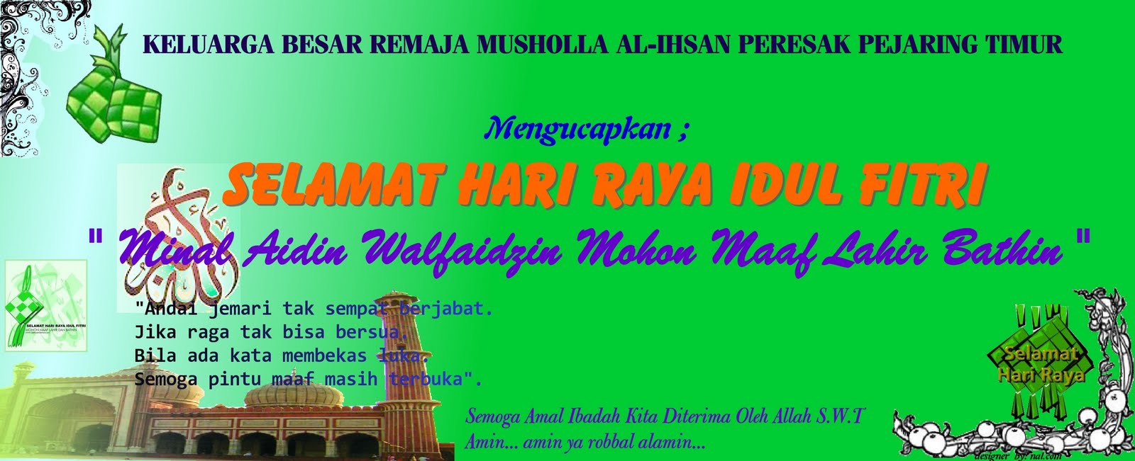 Warna Warni Kehidupan: contoh spanduk atau benner masa kini