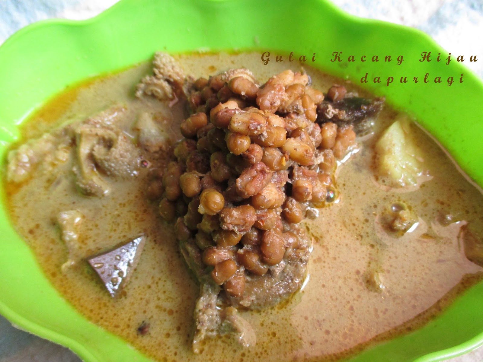 Resep Gulai Kacang Hijau yang Nikmat Menggoda - Dapur Lagi