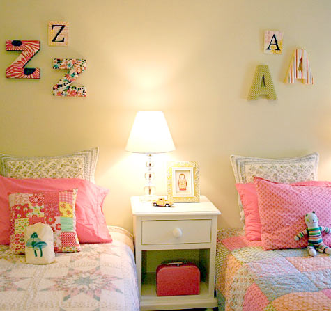 Quarto para meninas 50 Ideias de decoração para quarto de gêmeas ou irmãs com idades diferentes