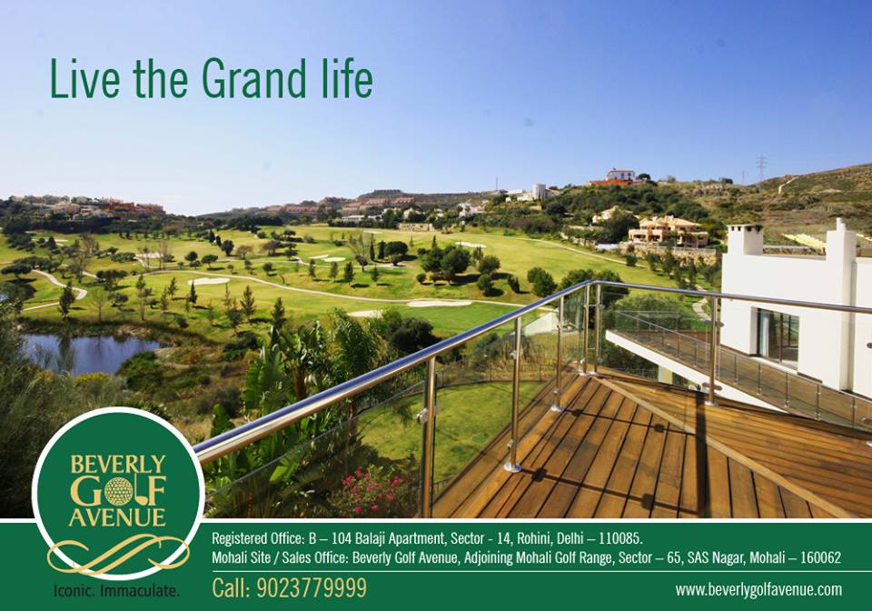 Flats For Sale/Rent in Mohali BEVERLY GOLF AVENUE LUXURY LIVING REDEFINED