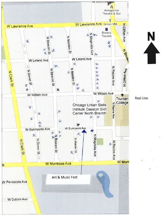 Uptown Update 23rd Annual Sheridan Park Yard Sale Map Released