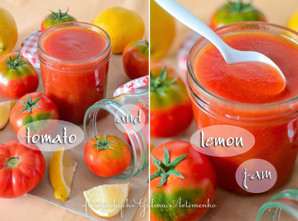Tomato and lemon jam