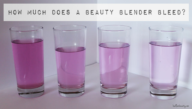 How Much Does a Beauty Blender actually bleed?
