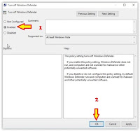 Turn off windows defender windows 10 Turn off windows defender windows 10