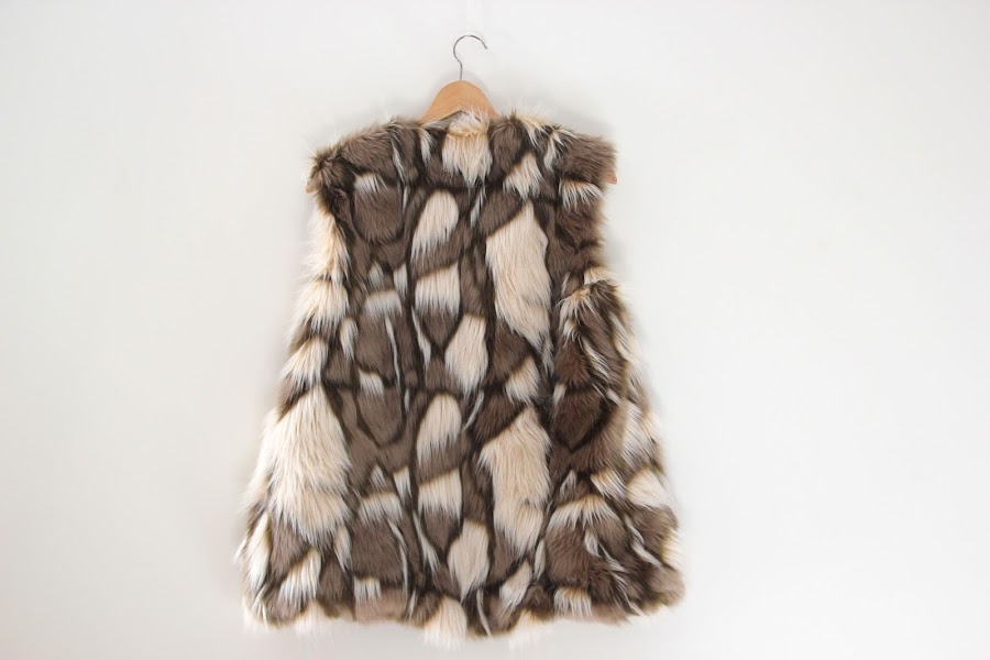 DIY Tutorial: Como hacer chaleco de pelo (patrones gratis)