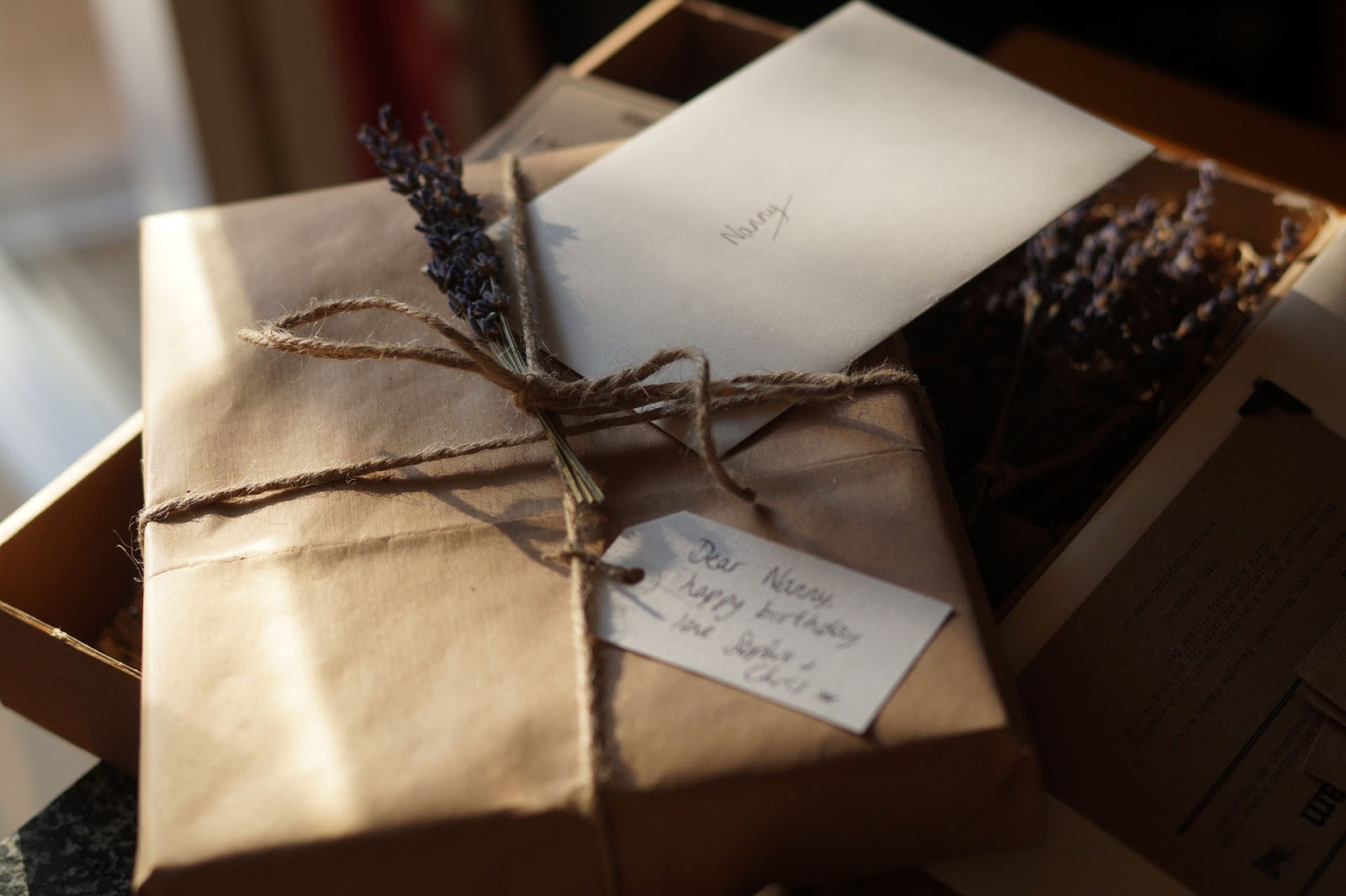 Brown Paper Packages Rustic Wrapping Box Review + Giveaway Sophie in