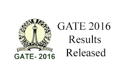 Gate 2016 result Gate 2016 result
