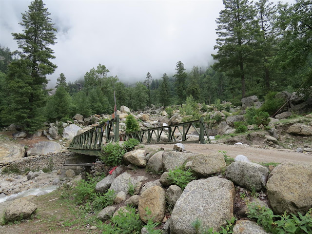 Bridge En-route Chitkul Bridge En-route Chitkul