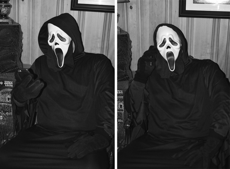 The Flying Clubhouse: Ghostface Making a Call The Flying Clubhouse: Ghostface Making a Call