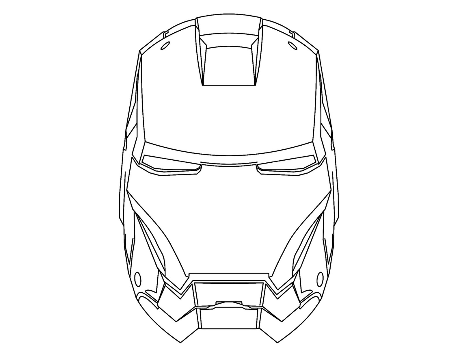 Iron Man The Avengers - Best Coloring pages | Minister Coloring