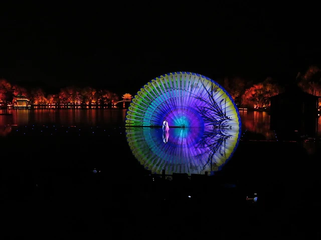 Impression West Lake Water and Light Show in Hangzhou China