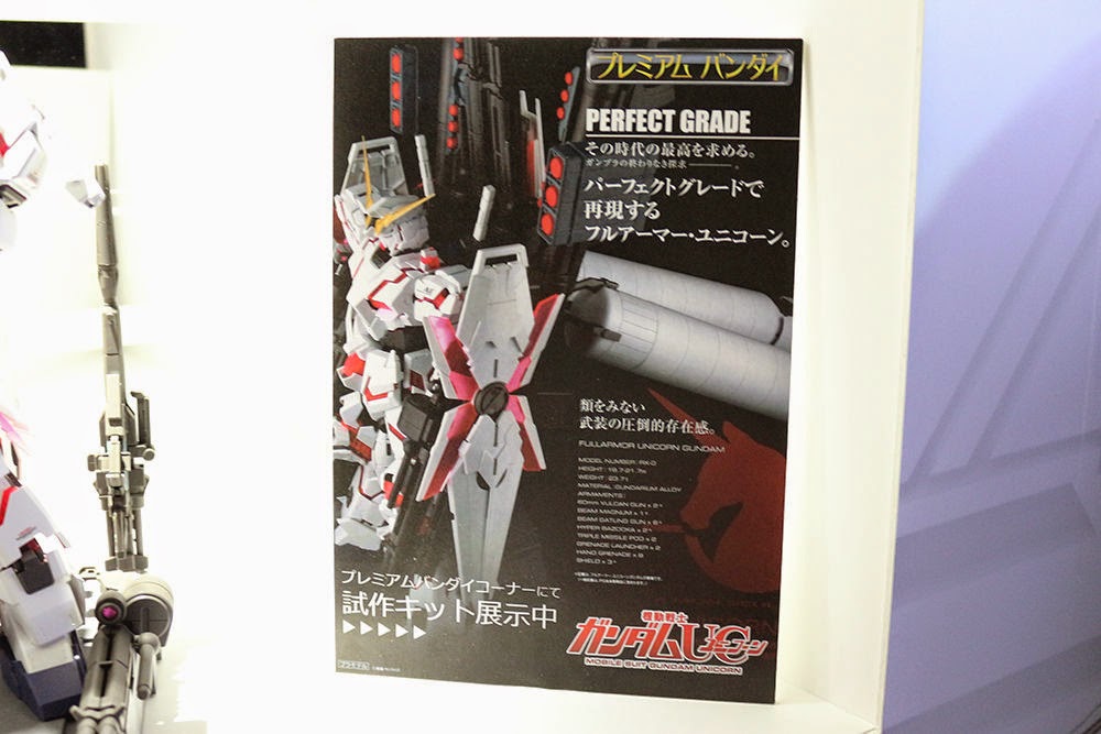 Perfect Grade Unicorn Gundam + Accessories and Add-ons Exhibited at
