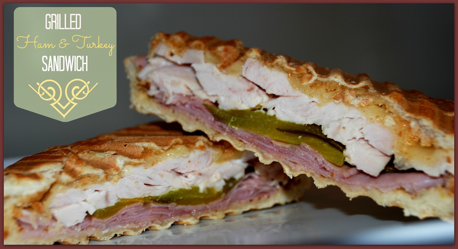 Living Rancho Delux Grilled Ham and Turkey Sandwich