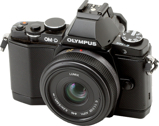 Man Behind Lens: Another Banding Problem Of OM-D E-M5!