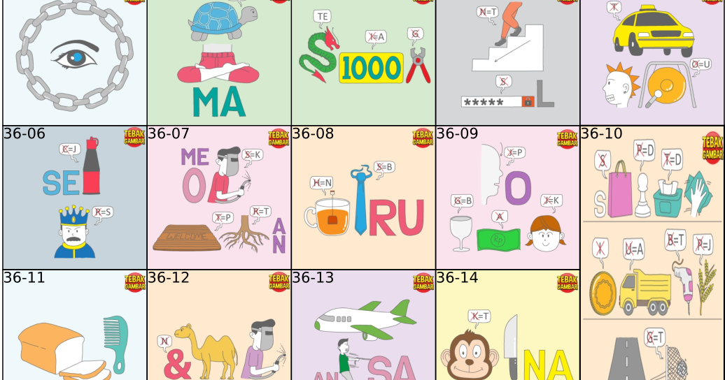 Kunci Jawaban Tebak Gambar Level 36 Blog Soal
