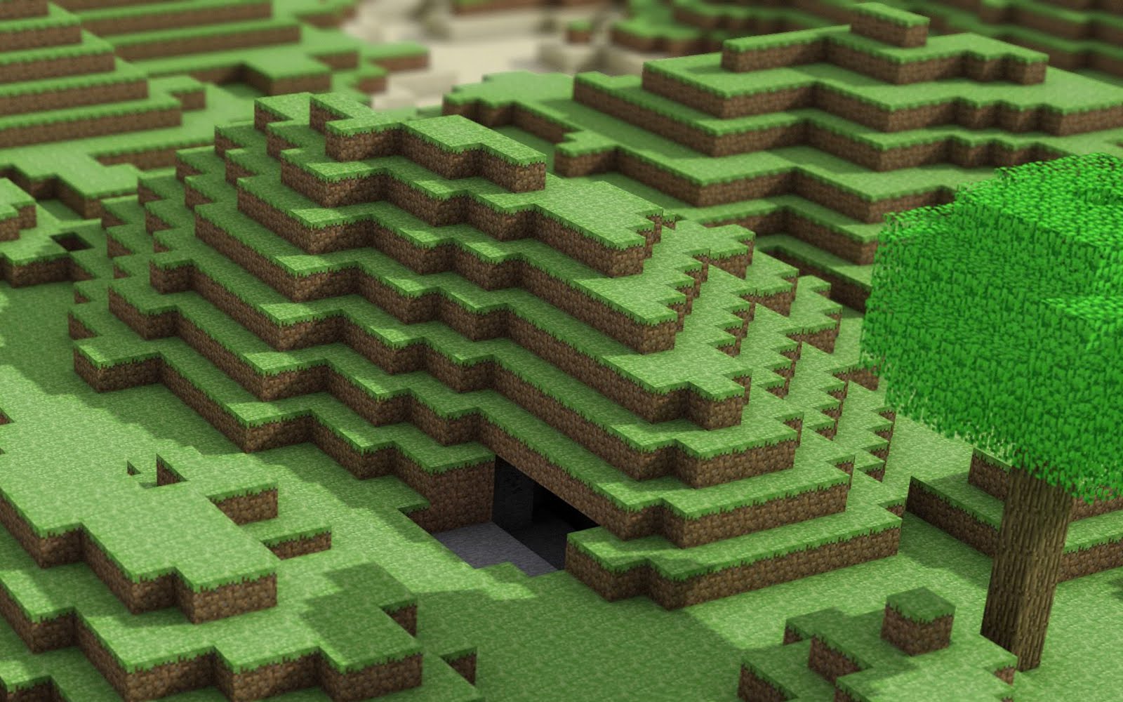 Minecraft 3D High Definition Wallpaper - wallpapers