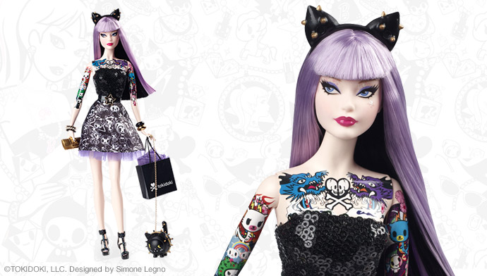 tokidoki barbie gold label