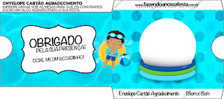 Fiesta en la Piscina, Niño Moreno: Etiquetas para Candy Bar para Imprimir Gratis. Funda de Fiesta en la Piscina, Niño Moreno para CD's para imprimir gratis.