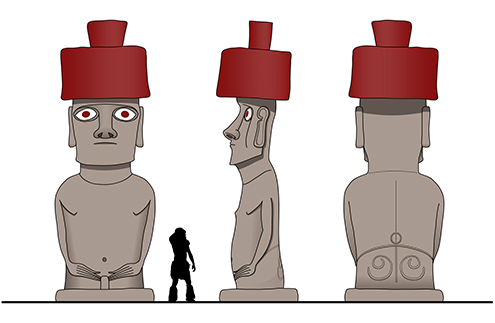 MOAI DE LA PLAYA DE ANAKENA AHU NAU NAU tipos de moai altura historia fecha dibujo drawings bocetos colores pukao easter island MOAI DE LA PLAYA DE ANAKENA AHU NAU NAU tipos de moai altura historia fecha dibujo drawings bocetos colores pukao easter island aringa ora rostros vivientes antepasados ancentros ritos ceremonias religiosas rey hotu matua polinesia navegantes petroglifos inscripciones espalda cabeza sombrero ojos de coral manos uñas rostro