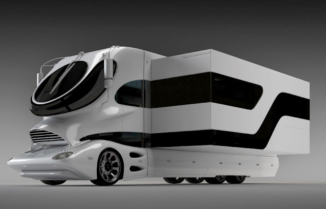 modern recreational vehicle design EleMMent Palazzo Luxury RV