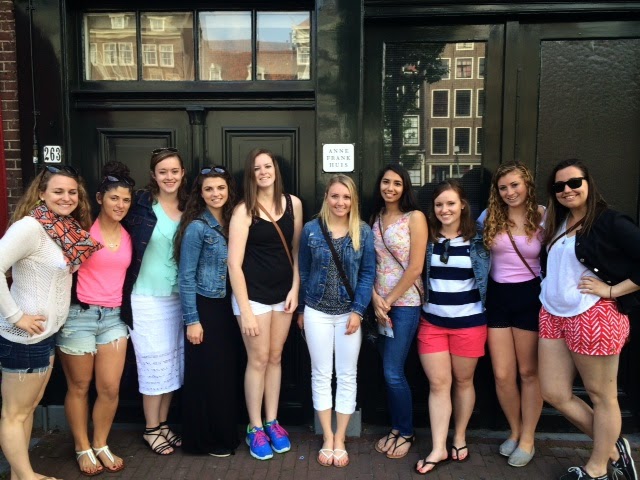 Elms College Field Hockey Takes Holland!: The Anne Frank House and More!