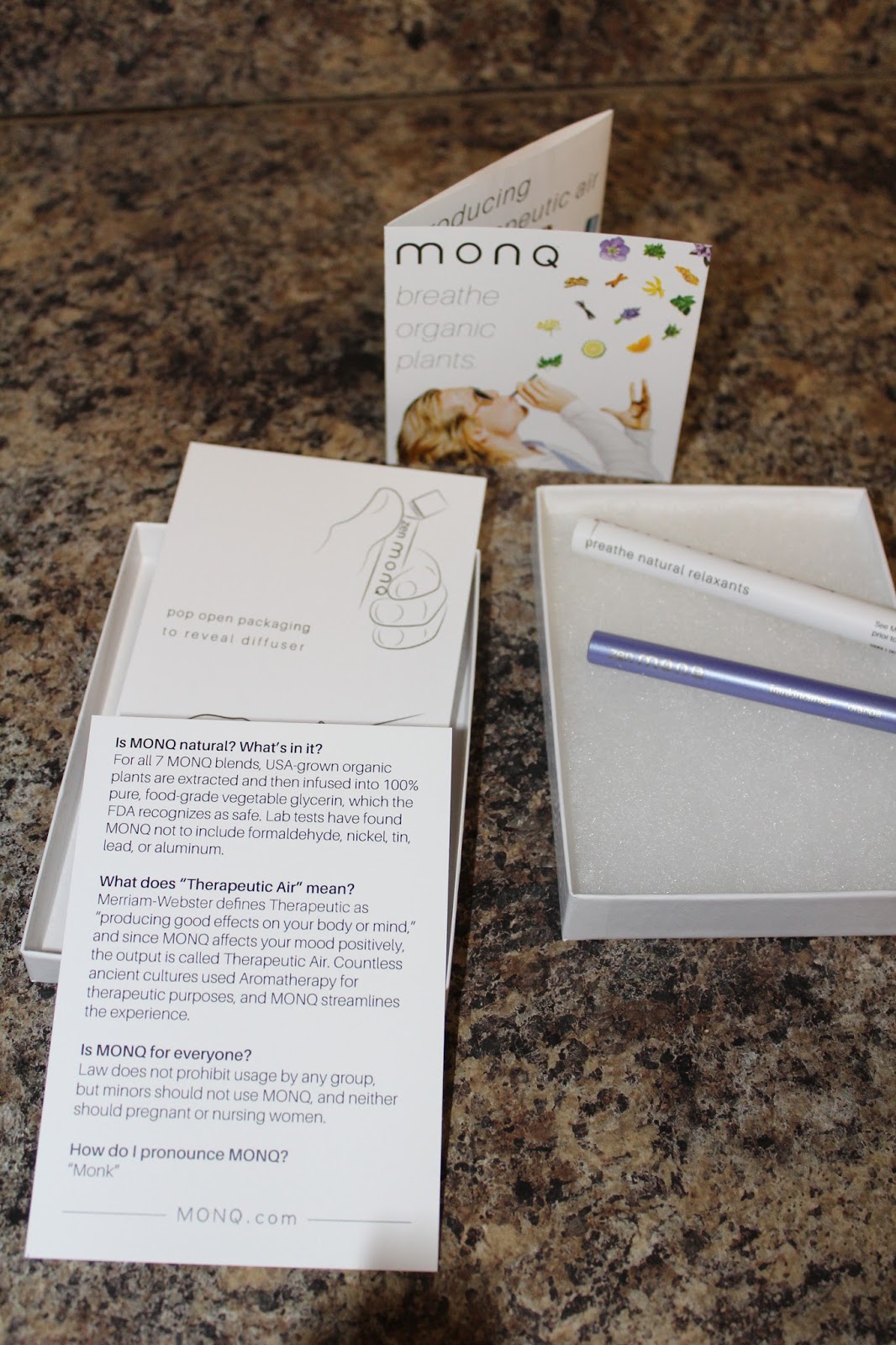 The Sweet Life Diary of a Health Nut {MONQ} Aromatherapy