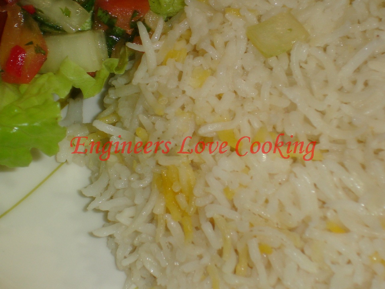 Engineers Love Cooking NASI MINYAK / GHEEOLIVE RICE