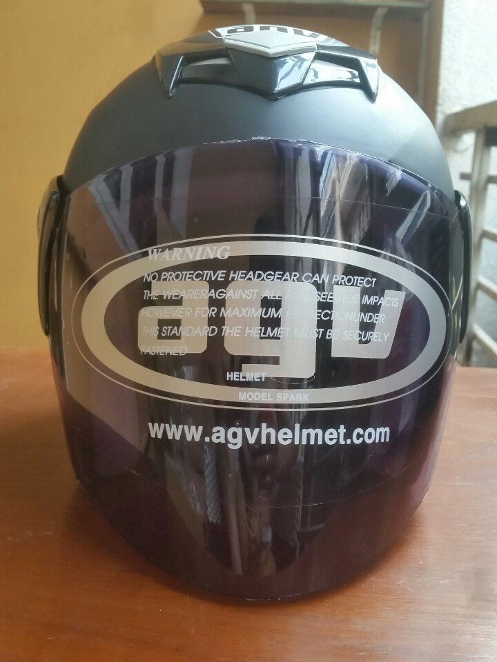 Mũ bảo hiểm phượt Mô tô AGV Made in Italy (có kính)