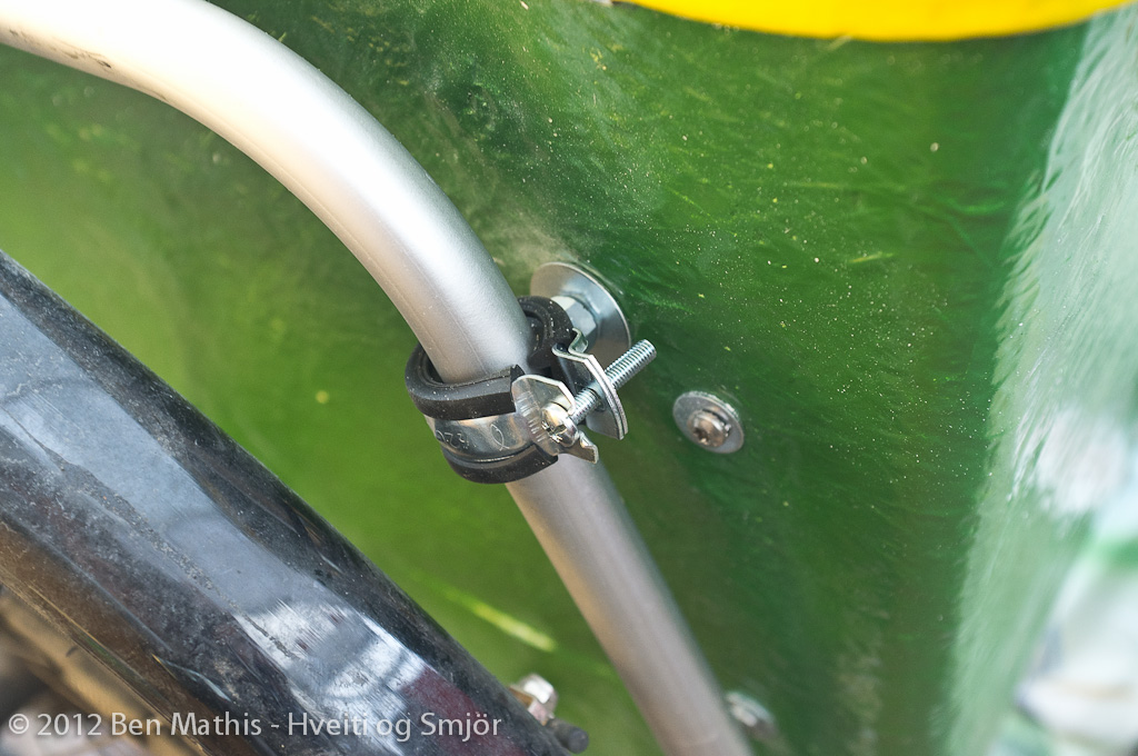 Hveiti og Smjör Bonus Fiberglass Bicycle Box Construction