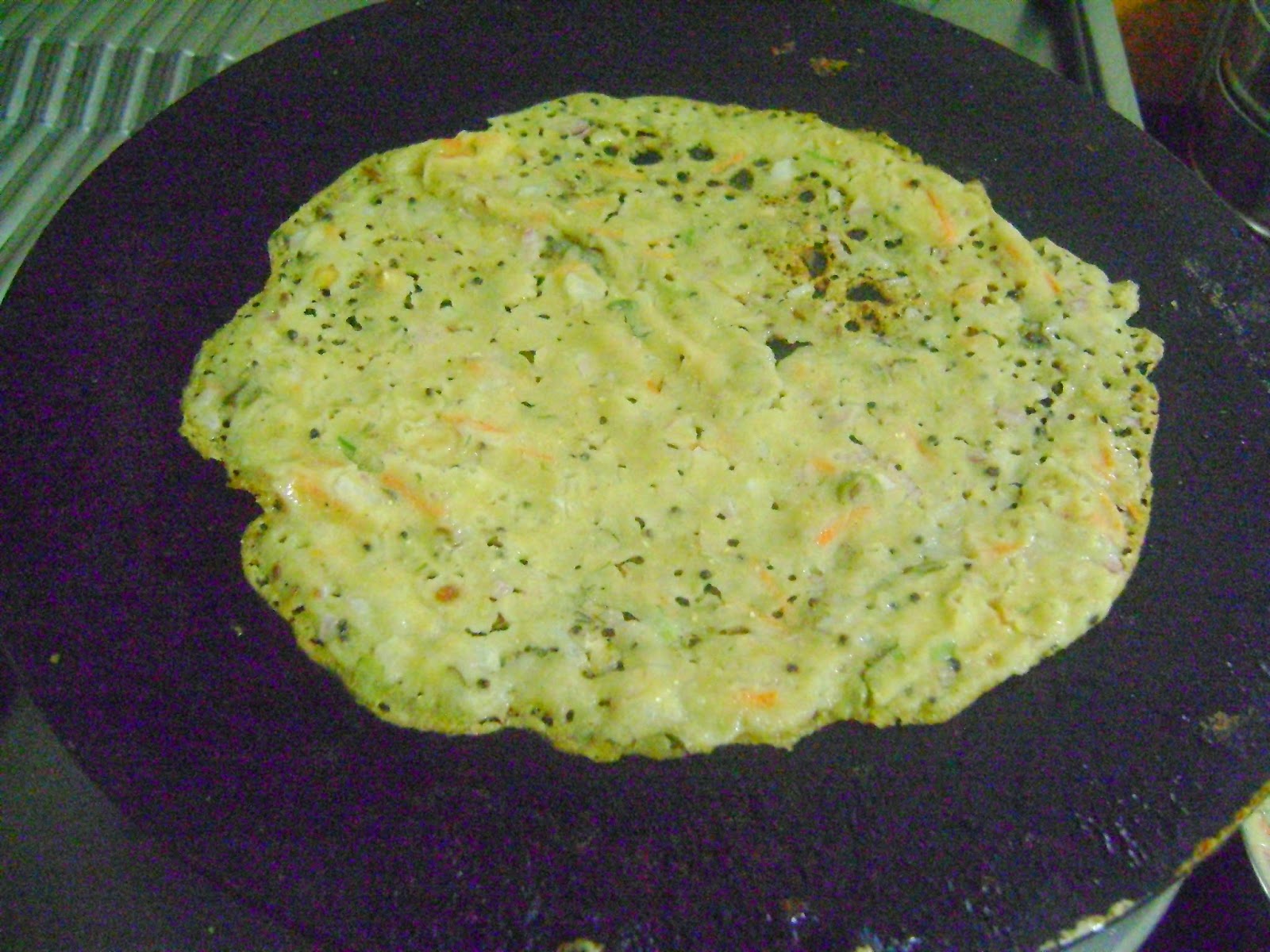 Raji Ramakrishnan CORNMEAL DOSA