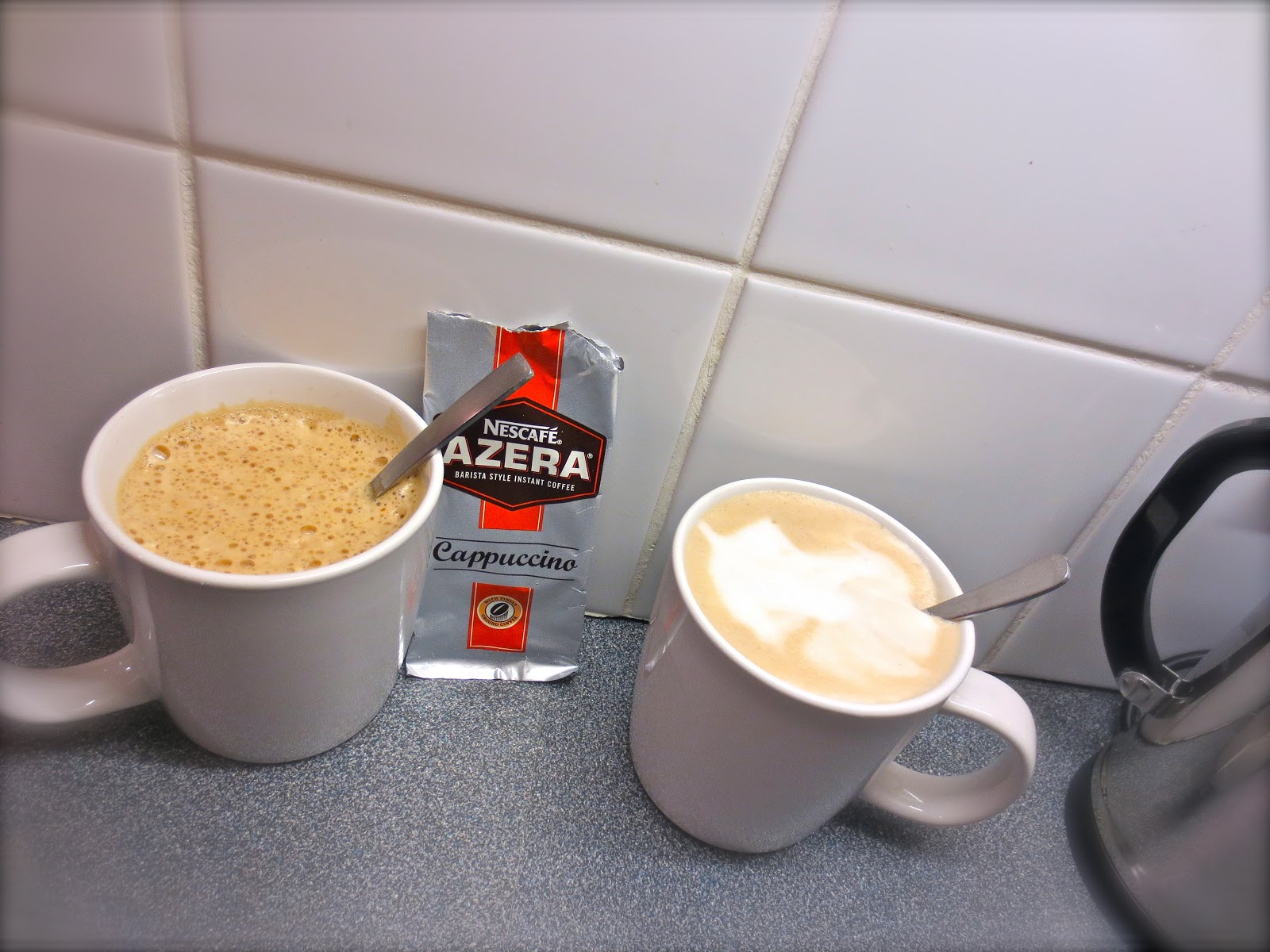 The Hussy London Housewife Nescafe Azera Cappuccino Comparison review