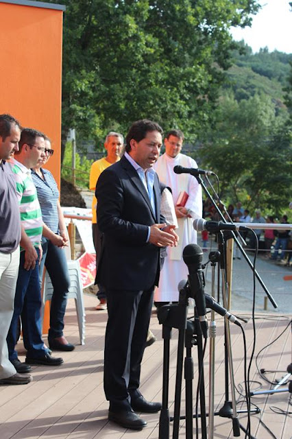 Presidente na Inauguração Zona Lazer Rerreirós do Dão