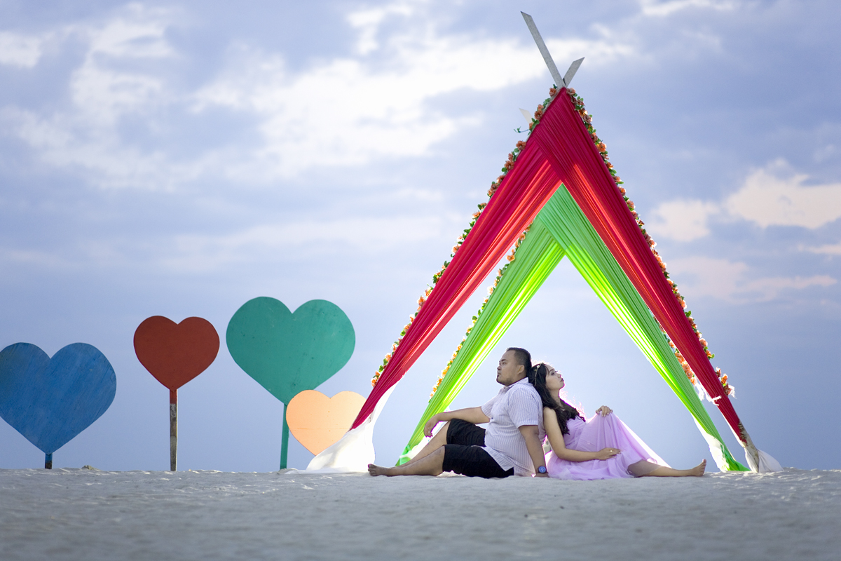 Prewedding Medan Pantai Romantis