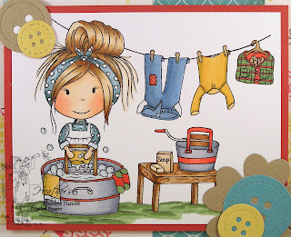 Heather's Hobbie Haven - Washboard Ellie Card Kit