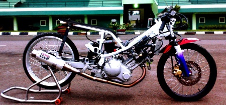 Gambar modifikasi motor drag terbaru modifikasi motor drag