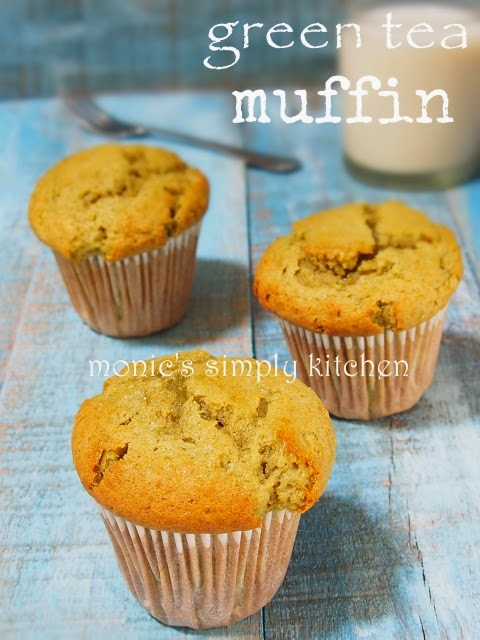 matcha green tea muffin
