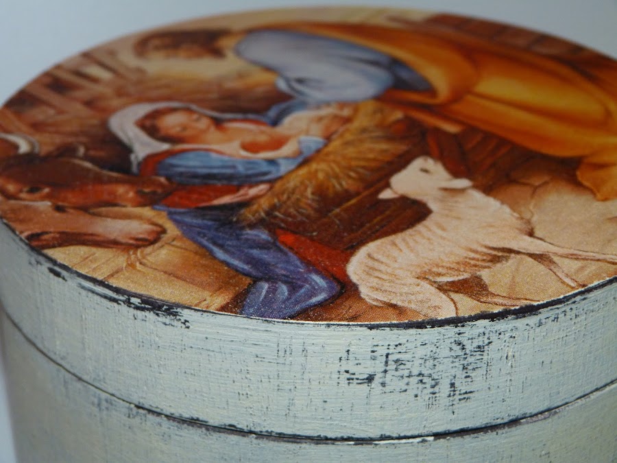 isabelvintage-vintage-caja-madera-decorada-navidad