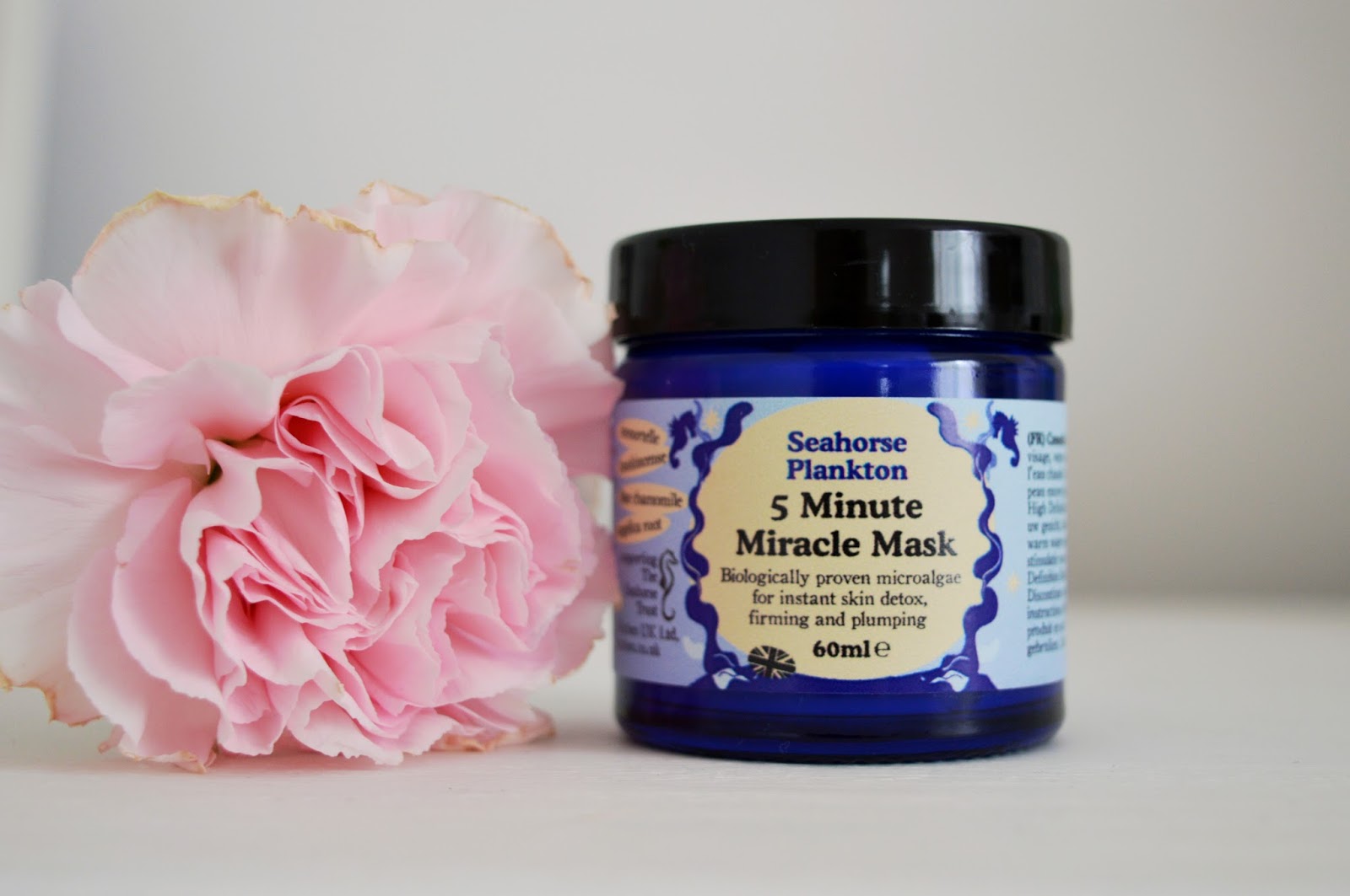 Beauty Kitchen Seahorse Plankton 5 Minute Miracle Mask review, UK beauty blog