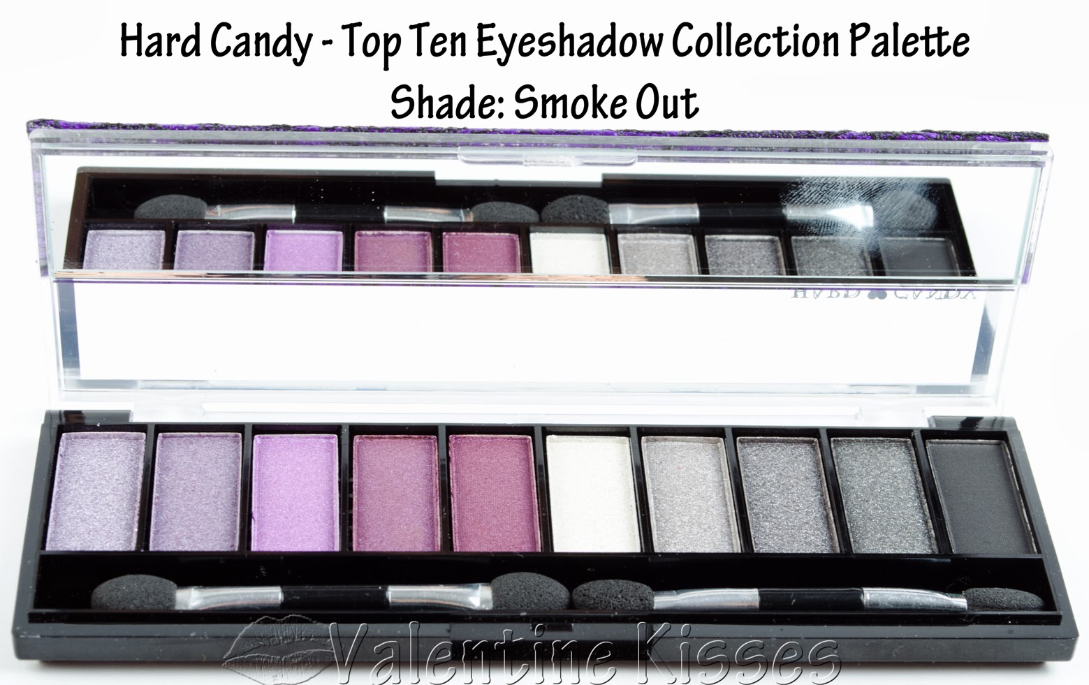 Valentine Kisses Hard Candy Top Ten Eyeshadow Collection Palettes in
