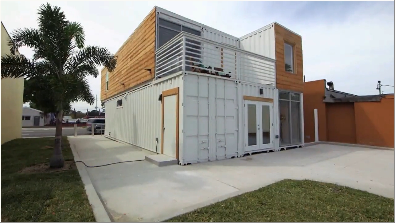 Shipping Container Homes & Buildings: Shipping Container Home in