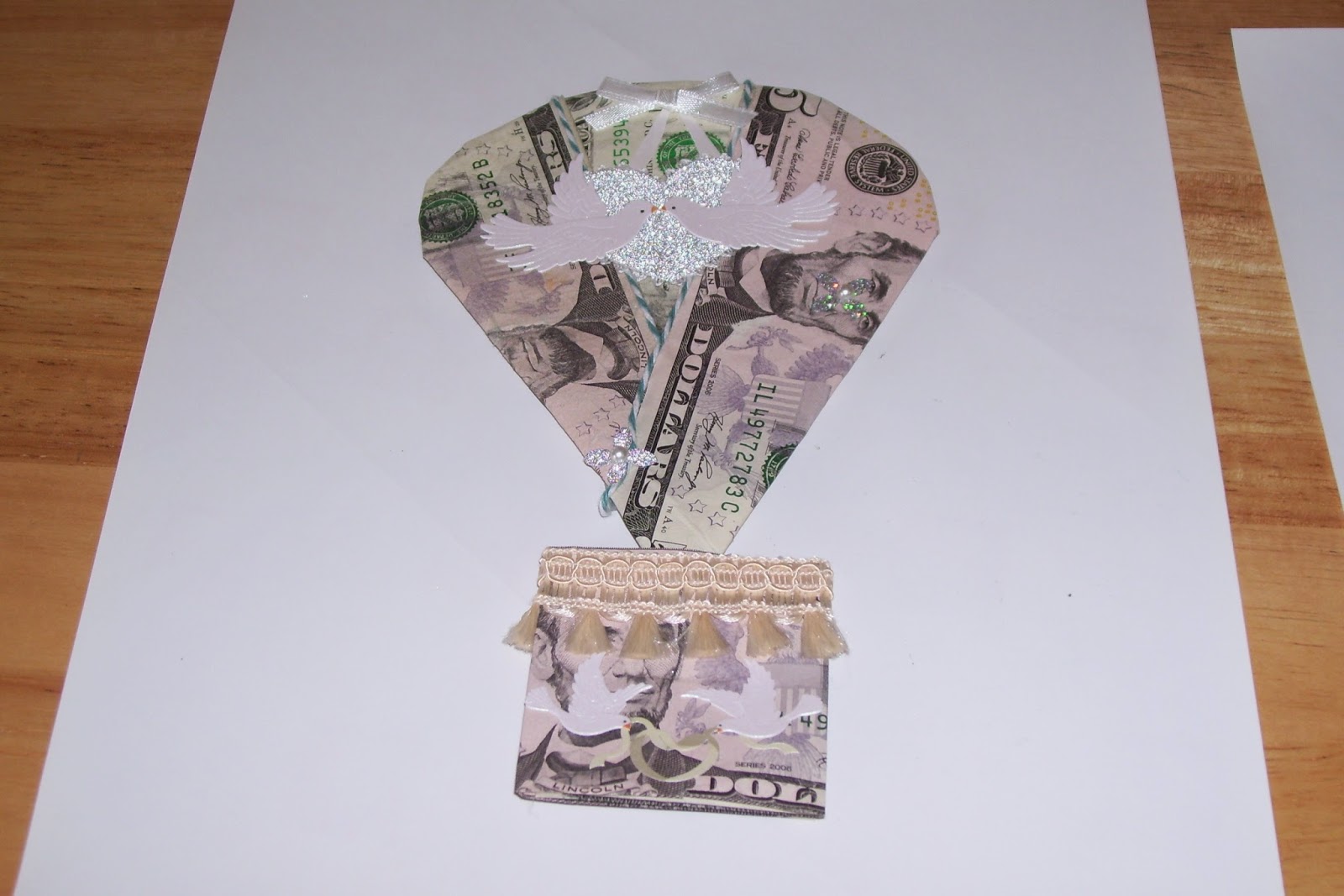 Money Talks Where to Find Instructions for Folding Money into a Hot Air Balloon Design