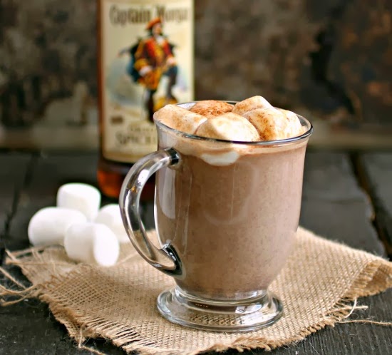 Sweet, Spiked and Spicy Hot Chocolate