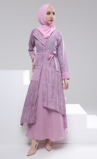 Foto Desain Dress | ragam model baju long dress muslim modern untuk wanita Foto Desain Dress | ragam model baju long dress muslim modern untuk wanita